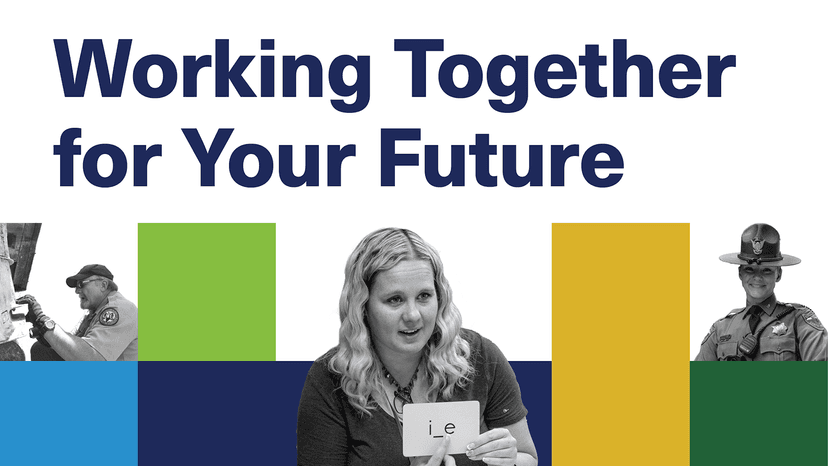 The cover of Colorado PERA's 2025 Annual Comprehensive Financial Report with the title "Working Together for Your Future."